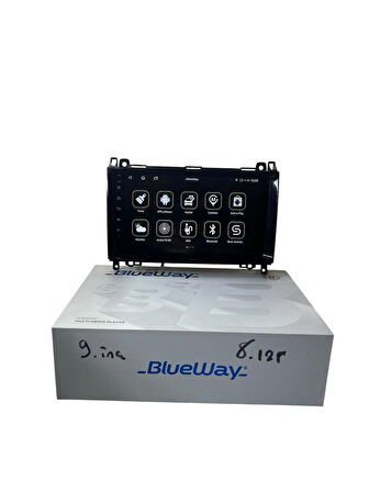 Mercedes Sprinter-WW Crafter BLUEWAY 8-128 TAM PROFESYONEL OEM MULTİMEDİA