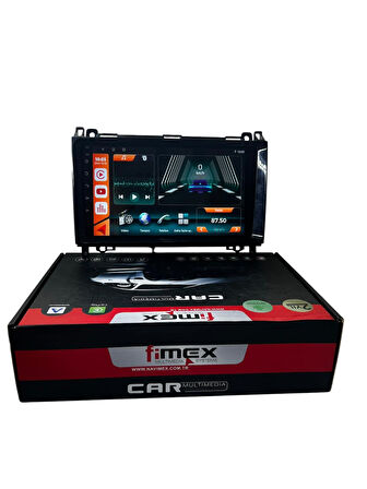 Mercedes Sprinter-WW Crafter FİMEX 4-64 (FANLI) DSPLİ PRO OEM MULTİMEDİA