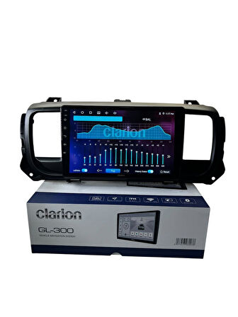 Citroen Jumpy 2017-2022 CLARİON 4-64 TAM PROFESYONEL OEM MULTİMEDİA (ORJ)