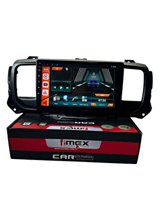 Citroen Jumpy 2017-2022 FİMEX 4-64 (FANLI) DSPLİ PRO OEM MULTİMEDİA