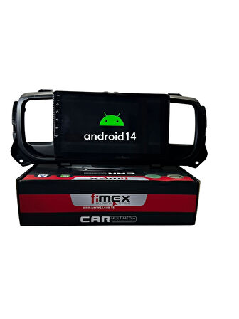 Citroen Jumpy 2017-2022 FİMEX 4-64 (FANLI) DSPLİ PRO OEM MULTİMEDİA