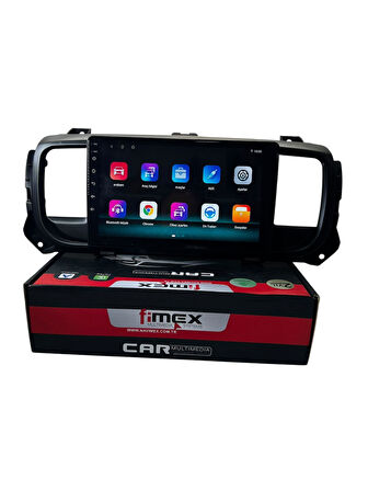 Citroen Jumpy 2017-2022 FİMEX 4-64 (FANLI) DSPLİ PRO OEM MULTİMEDİA