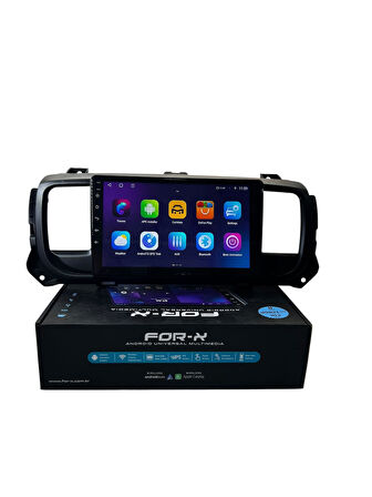 Citroen Jumpy 2017-2022 FORX 6-128 TAM PROFESYONEL OEM MULTİMEDİA