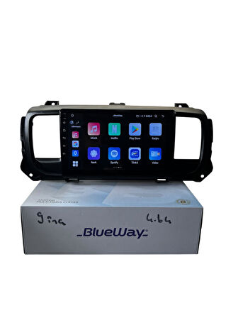 Citroen Jumpy 2017-2022 BLUEWAY 4-64 PROFESYONEL OEM MULTİMEDİA
