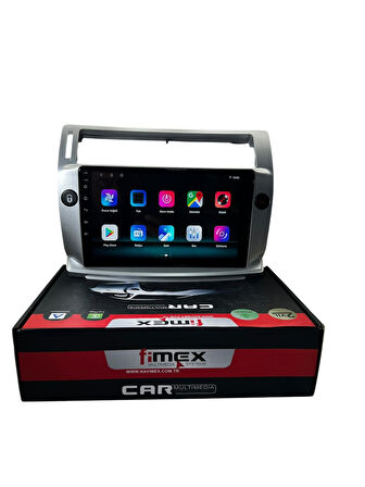 Citroen C4 2004-2010 FİMEX 4-64 (FANLI) DSPLİ PRO OEM MULTİMEDİA