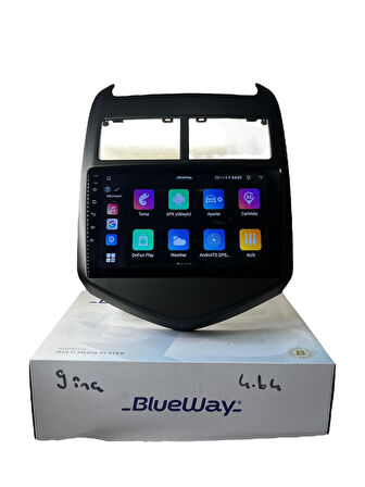 Chevrolet aveo 2012-2018 BLUEWAY 4-64 PROFESYONEL OEM MULTİMEDİA