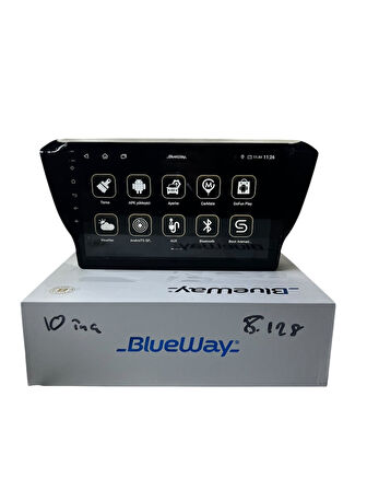 Skoda SuperB 2015-2018 BLUEWAY 8-128 TAM PROFESYONEL OEM MULTİMEDİA