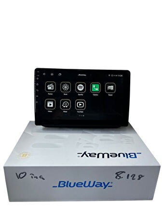 Skoda Fabia 2007-2014 BLUEWAY 8-128 TAM PROFESYONEL OEM MULTİMEDİA