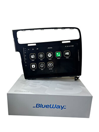 WW GOLF 7 BLUEWAY 8-128 TAM PROFESYONEL OEM MULTİMEDİA