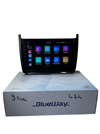 WW Polo 2009-2016 BLUEWAY 4-64 PROFESYONEL OEM MULTİMEDİA