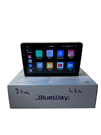 WW Polo 2004-2010 BLUEWAY 4-64 PROFESYONEL OEM MULTİMEDİA