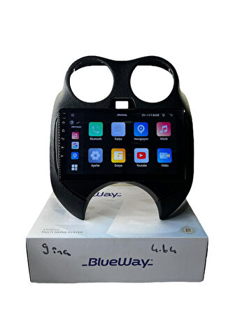 Nissan Micra 2010-2015 BLUEWAY 4-64 PROFESYONEL OEM MULTİMEDİA