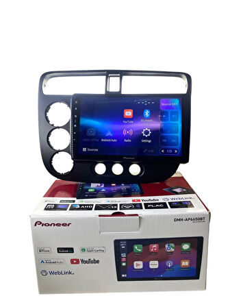 Honda Civic VTECH 2 PİONEER 4-64 TAM PROFESYONEL OEM MULTİMEDİA