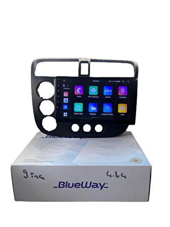 Honda Civic VTECH 2 BLUEWAY 4-64 PROFESYONEL OEM MULTİMEDİA