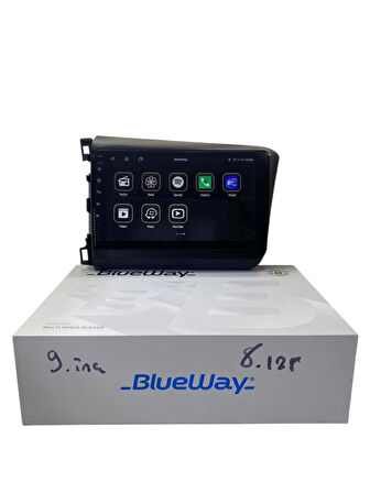 Honda Fb7 BLUEWAY 8-128 TAM PROFESYONEL OEM MULTİMEDİA