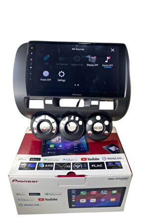 Honda JAZZ PİONEER 4-64 TAM PROFESYONEL OEM MULTİMEDİA