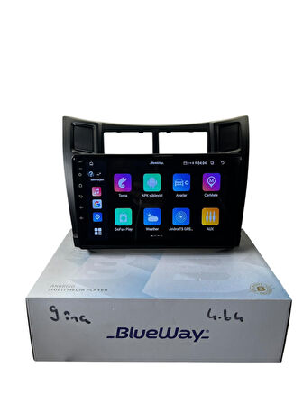 Toyota Yaris 2005-2009 BLUEWAY 4-64 PROFESYONEL OEM MULTİMEDİA