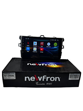 Toyota Corolla 2007-2013 NEWFRON 6-64 TAM PROFESYONEL OEM MULTİMEDİA