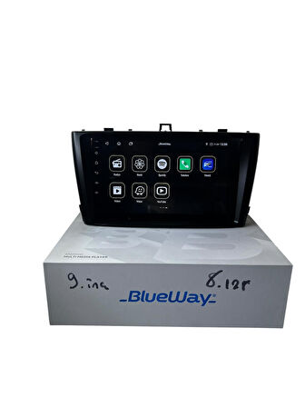 Toyota Avensis 2009-2015 Siyah BLUEWAY 8-128 TAM PROFESYONEL OEM MULTİMEDİA