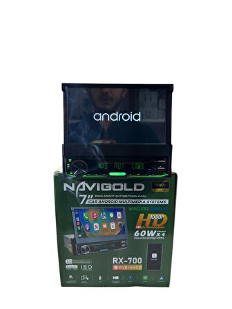NAVİGOLD RX700 4-64 PRO İNDASH