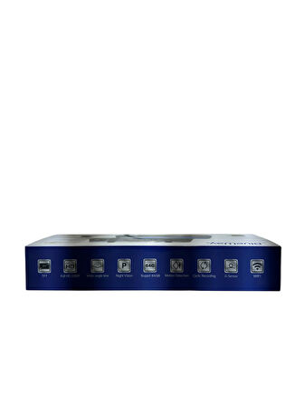 Blueway BS-100MC Araç içi Kayıt Kamerası Ön-Arka Profesyonel Ön 1920x1080 - Arka 1280x720 WİFİ