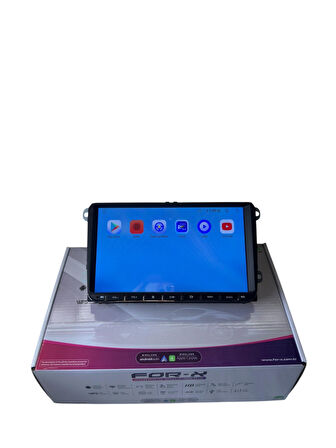 TÜM VOLKSWAGEN 2004-2013 Siyah For-X 4-64 9'' PROFESYONEL TAM OEM