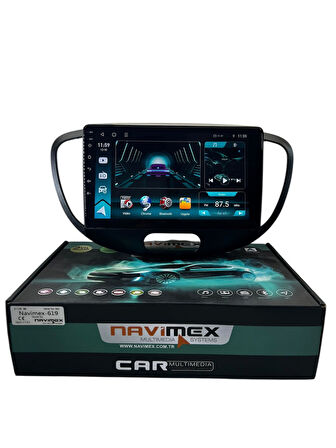 Hyundai i10 2010-2013 NAVİMEX 6-128 (FANLI) PROFESYONEL OEM MULTİMEDİA