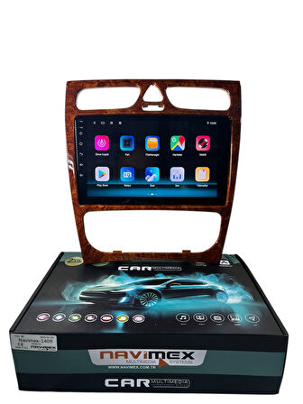 Mercedes C Class 2002-2004 NAVİMEX SAMSUNG İŞLEMCİLİ 4-64 PROFESYONEL OEM MULTİMEDİA