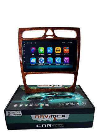 Mercedes C Class 2002-2004 NAVİMEX 6-128 (FANLI) PROFESYONEL OEM MULTİMEDİA