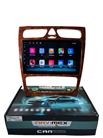 Mercedes C Class 2002-2004 NAVİMEX 8-128 (FANLI) PROFESYONEL OEM MULTİMEDİA