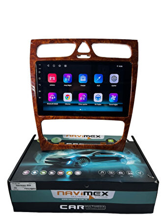 Mercedes C Class 2002-2004 NAVİMEX 8-128 (FANLI) PROFESYONEL OEM MULTİMEDİA