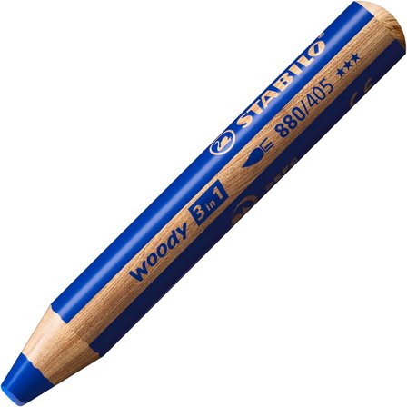 Stabilo Woody 3 İn1 18 Renk Jumbo Boya Kalemi Kalemtıraş+Fırça