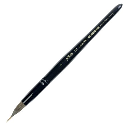 Pebeo Seramik ve Sulu Boya Fırçası Seri 281 No:5 (6 Lı Paket)