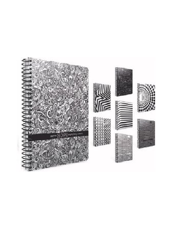 Gıpta Spiralli Karton Kapak Defter 19X26Cm 100 Yaprak Kareli (2 Li Paket) 1197