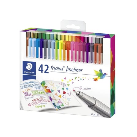 Staedtler 334 C42 Triplus Fineliner 0.3 Mm Keçe Uç Kalem 42 Renk