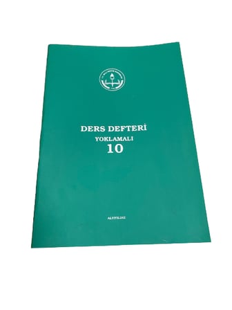 Altınyıldız Ders Defteri 10 Ders Yoklamalı Plastik Kapak