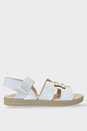 Kadın Önü ve Arkası Açık Yazlık Sandalet BEYAZ