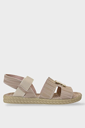 Kadın Önü ve Arkası Açık Yazlık Sandalet VİZON