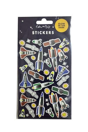 Bu-Bu Fosfor Uzay Mekiği Sticker