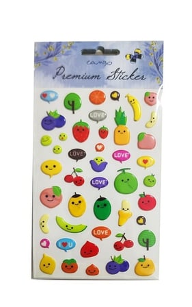 Bu-Bu Puf Meyve Sticker