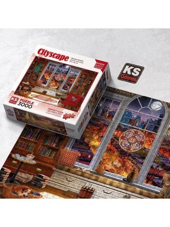 Ks Games Moonlight Mischief 3000 Parça Yetişkin Puzzle