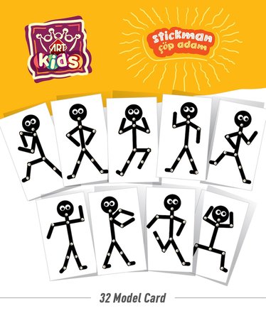 Art Kids Çöp Adam Kutu Oyunu 5829