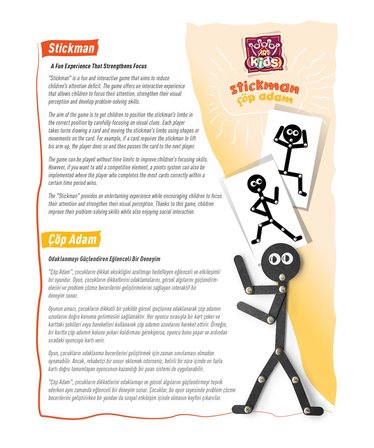 Art Kids Çöp Adam Kutu Oyunu 5829
