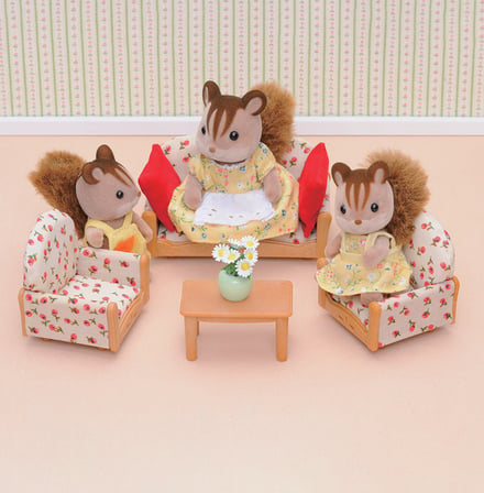 Sylvanian Families 3 Parça Koltuk Seti 4464 (ürüne figürler dahil değildir)