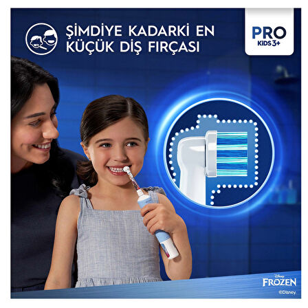 Oral-B Vitality Pro Frozen Özel Seri Çocuklar İçin Şarj Edilebilir Diş Fırçası