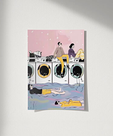 Çerçevesiz Poster Deterjan Rüyası