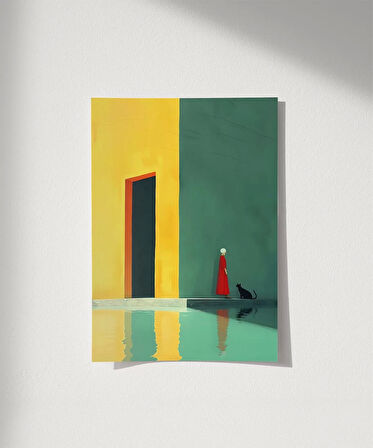Çerçevesiz Poster Mimari Sessizlikler