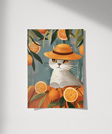 Çerçevesiz Poster Yazlık Patiler