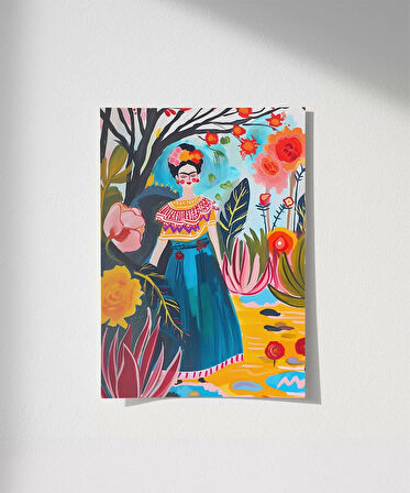 Çerçevesiz Poster Frida’nın Rüyası