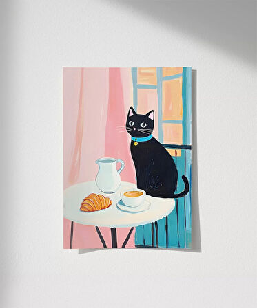 Çerçevesiz Poster Croissant Watch